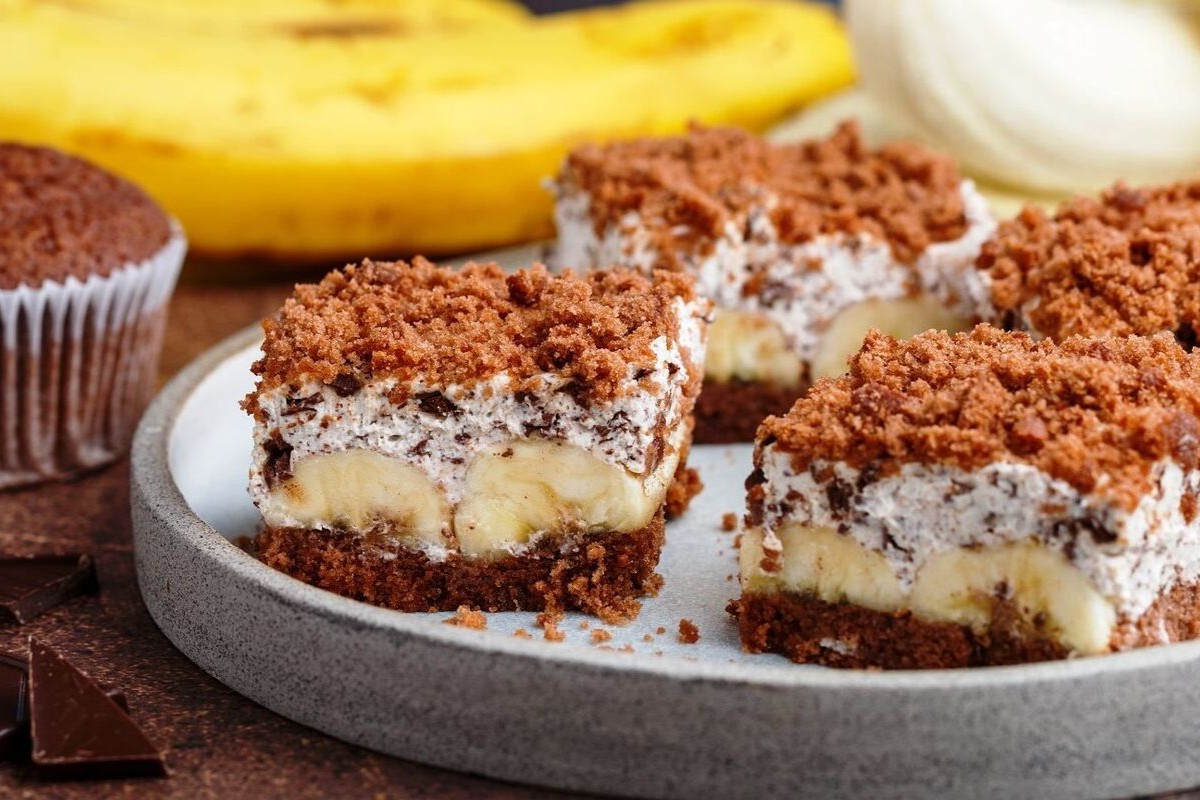 Der leckerste Kuchen mit Bananen. Vergessen Sie Fertigmischungen aus dem Laden