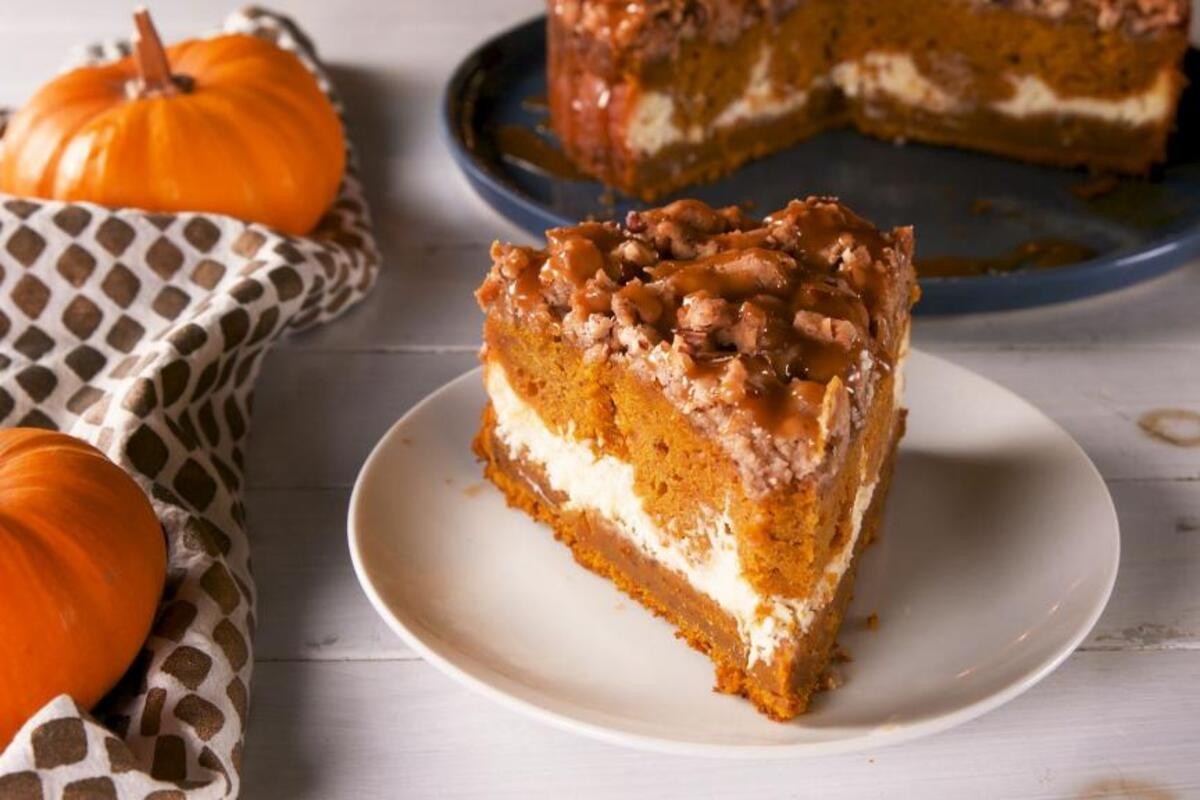 Herbstkuchen für Novembertreffen. Verschwindet in einer Minute von den Tellern