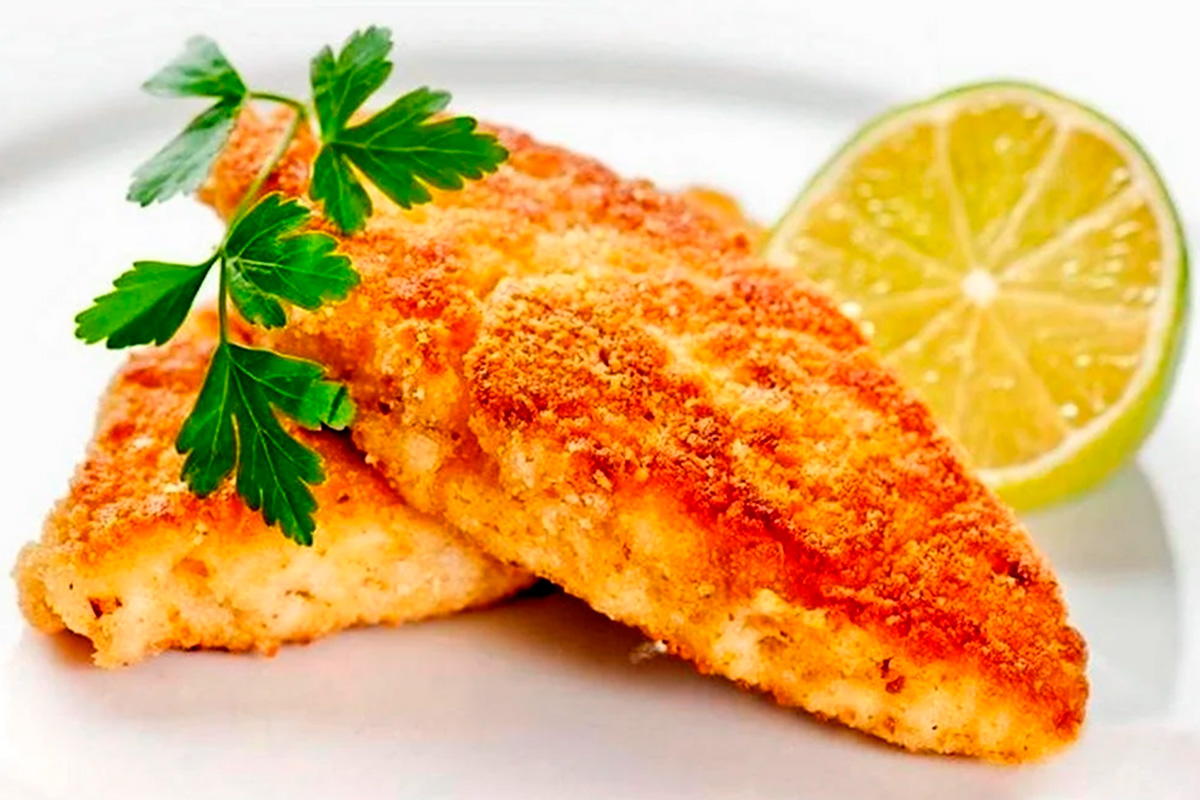 Haben Sie schon einmal Parsons-Schnitzel probiert? Es wird im Ofen gebacken, und das saftige Fleisch wird durch das beliebte Milch-Trio ergänzt.