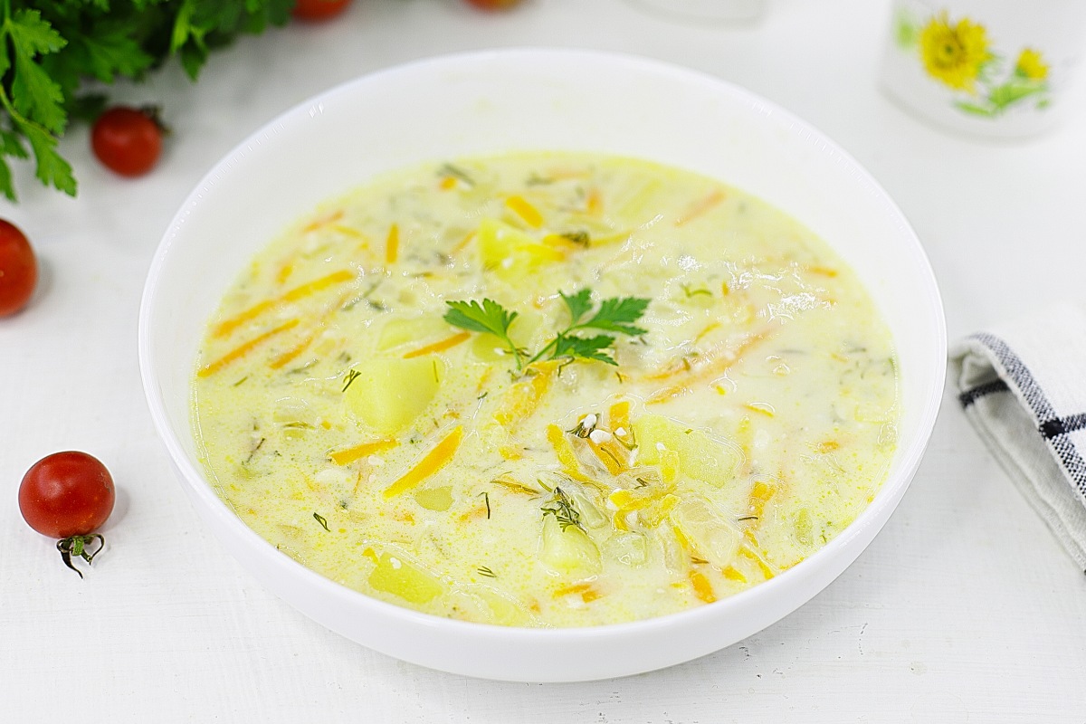 Eine kleine Ergänzung, eine große Veränderung. Kartoffelsuppe auf höchstem Niveau